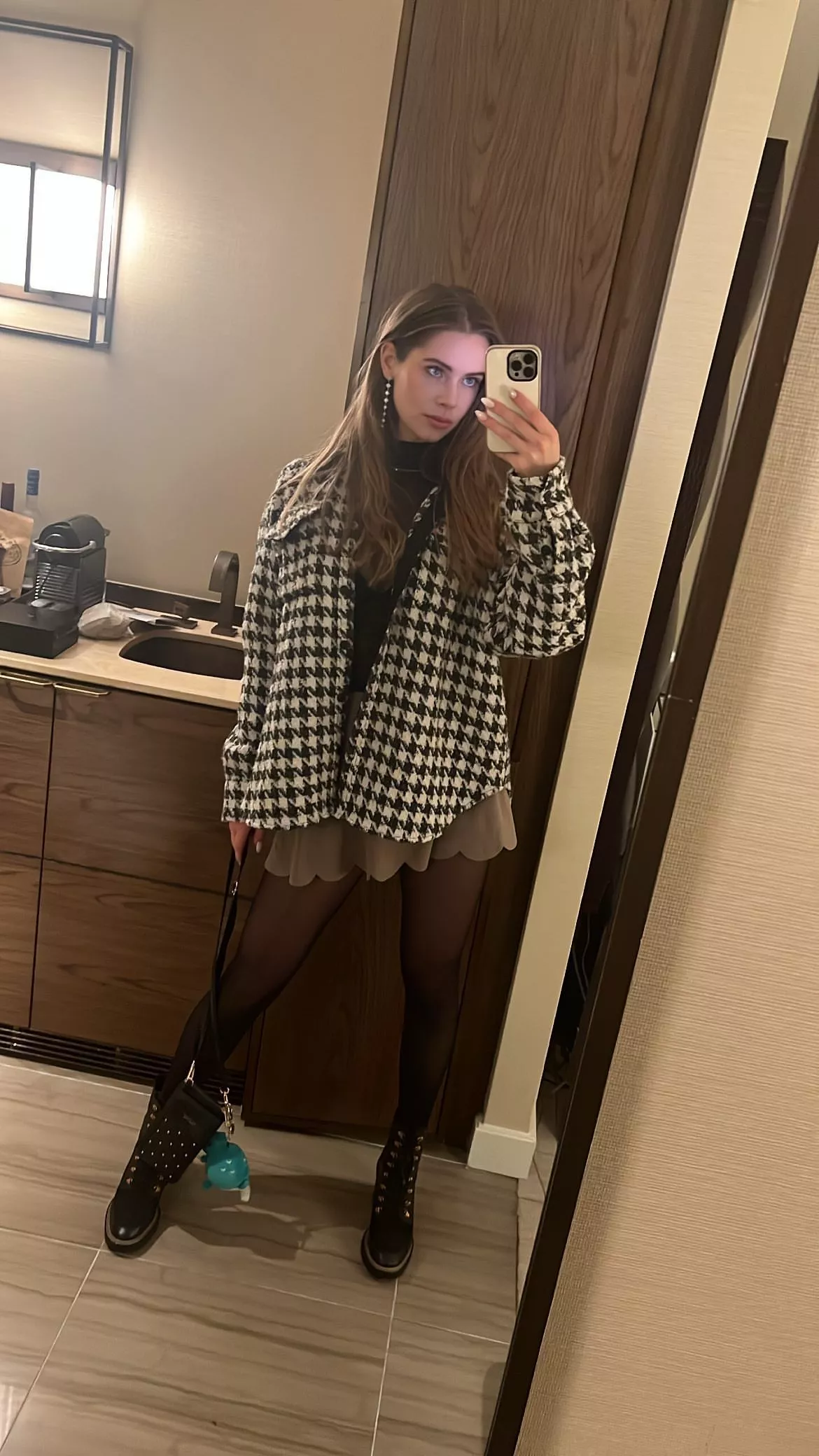 She's a relative, a good office girl