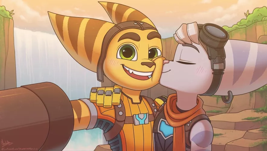 Smile! Commission art by me (LottieandLuno)