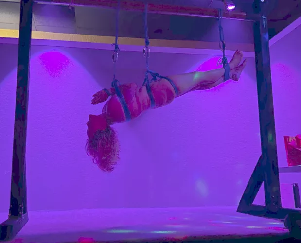 Sorry I got a little tied up, but I eventually came (multiple times, like this)