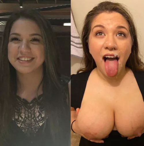 The picture I post on Facebook Vs the one I post on Reddit for you all;)