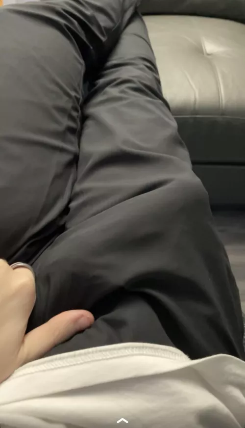 These pants don’t hide much