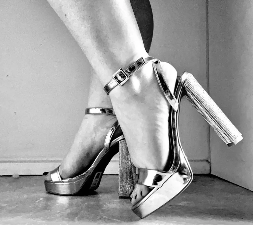 They look just as good in heels as out!!