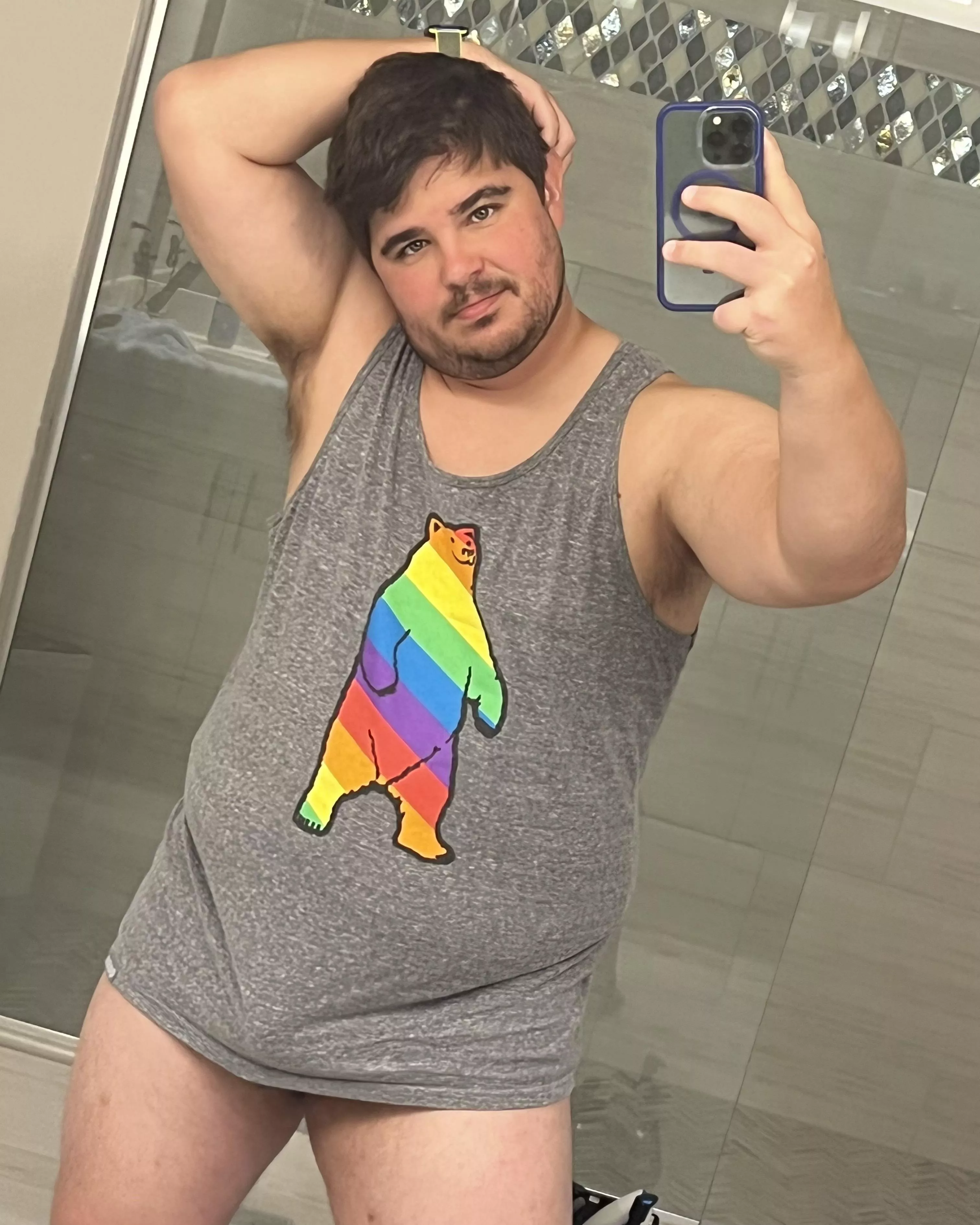 Think I should pull up my tank?