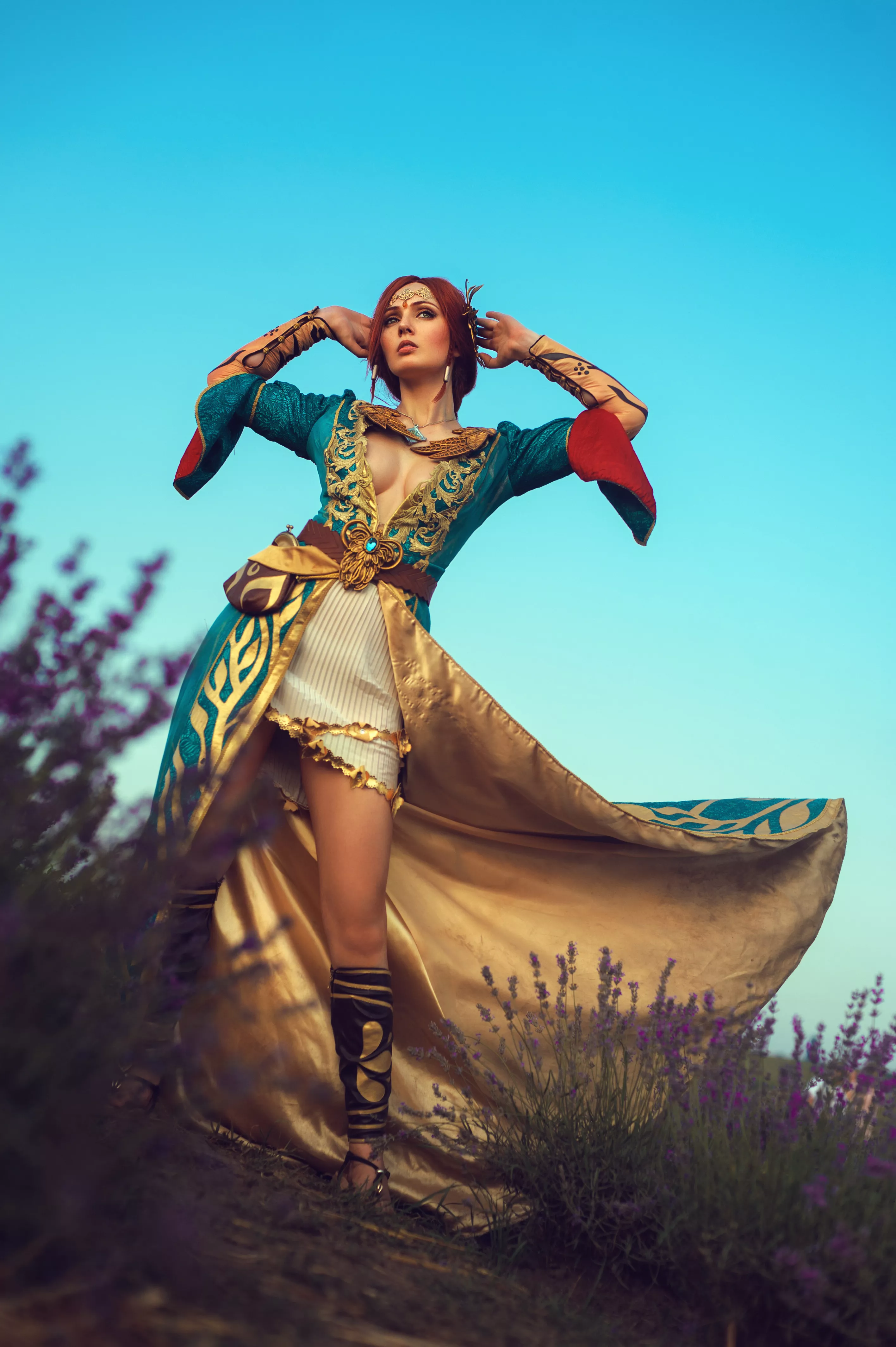 Triss Merigold cosplay by BellatrixAiden