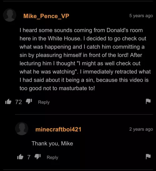 Vice Presidential Wank