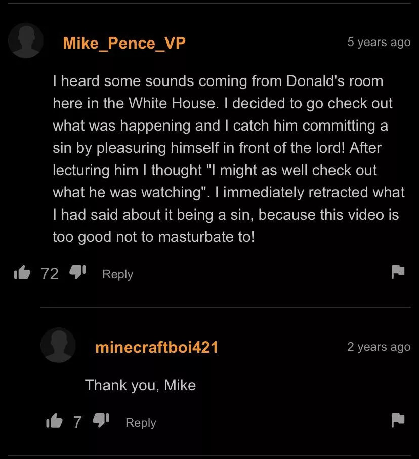 Vice Presidential Wank