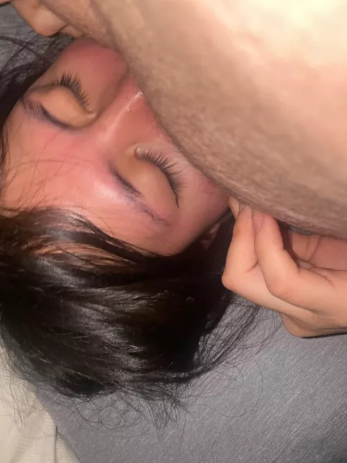 When he sits on my face 🤤🤤🥵🥵