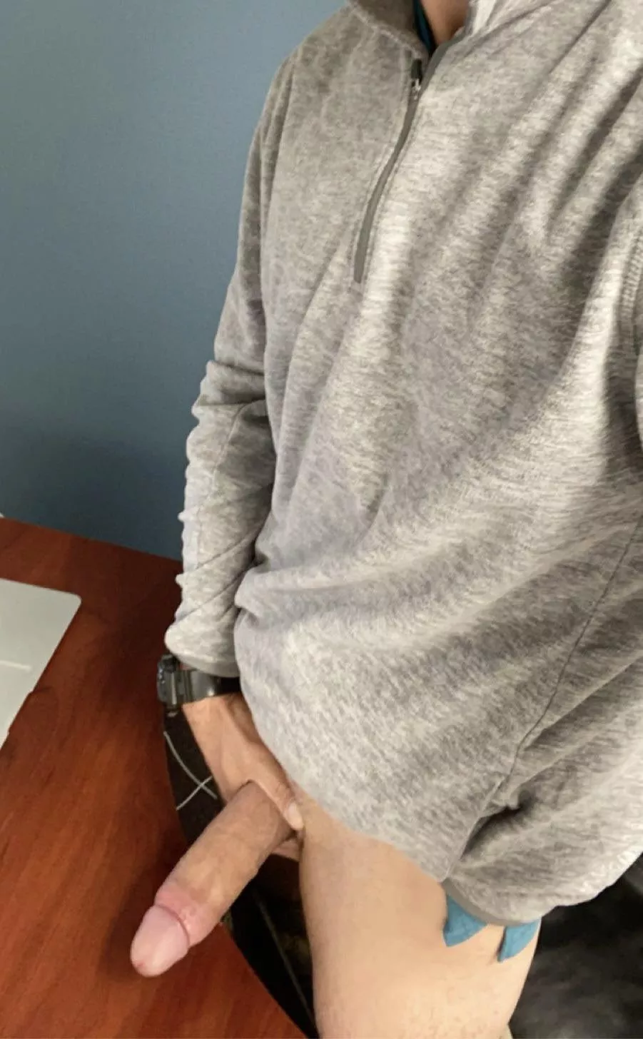 When I’m horny at the office and my wife’s friends ask for a dick pic