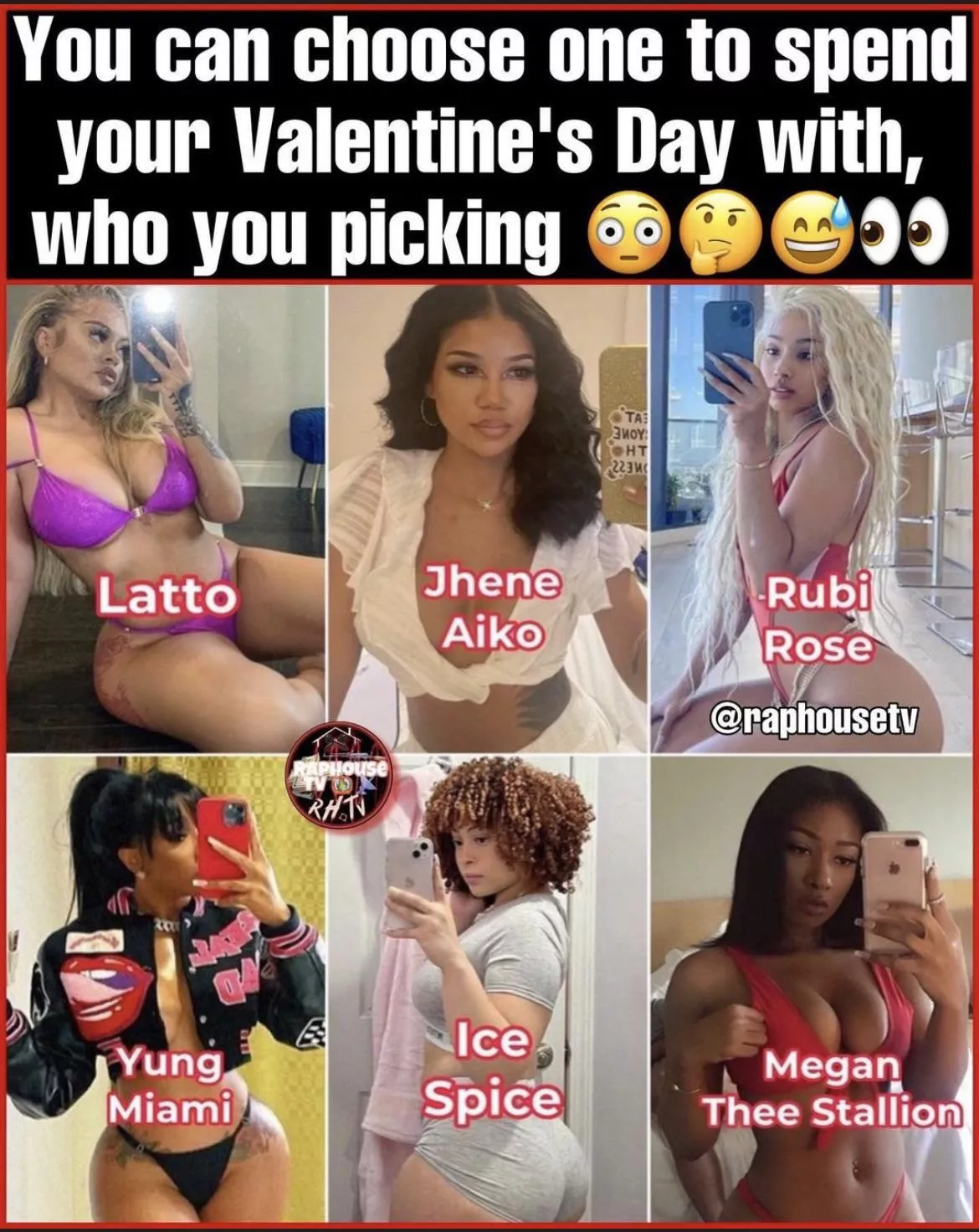 Who y’all choosing