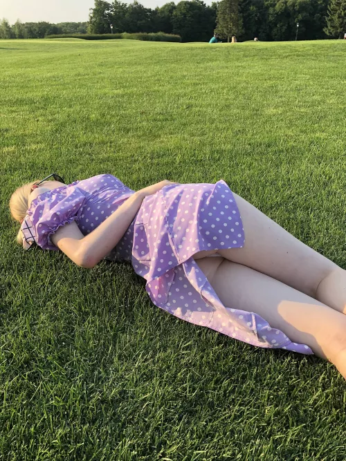 Would you like seeing me getting into my car in town?