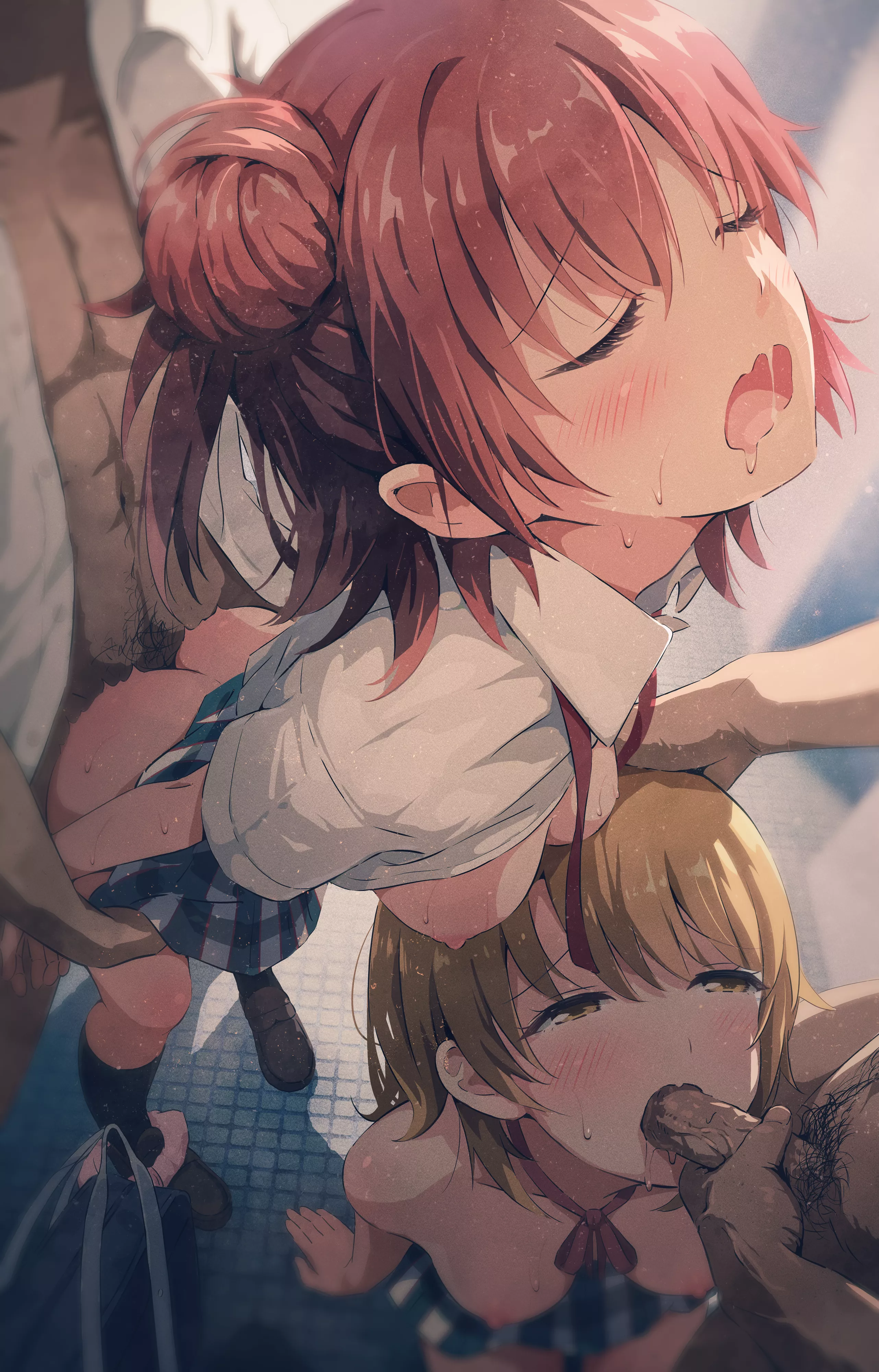 Yuigahama Yui and Isshiki Iroha (Asou (Asabu202)) [OreGairu]