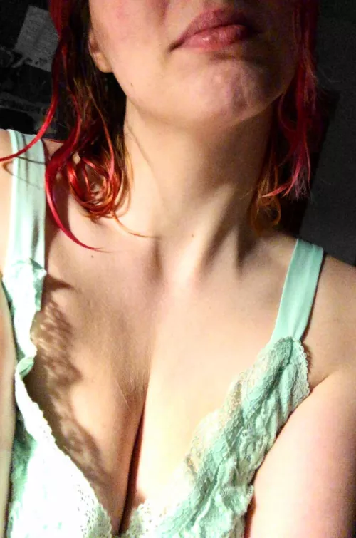 A bit of cleavage just for you