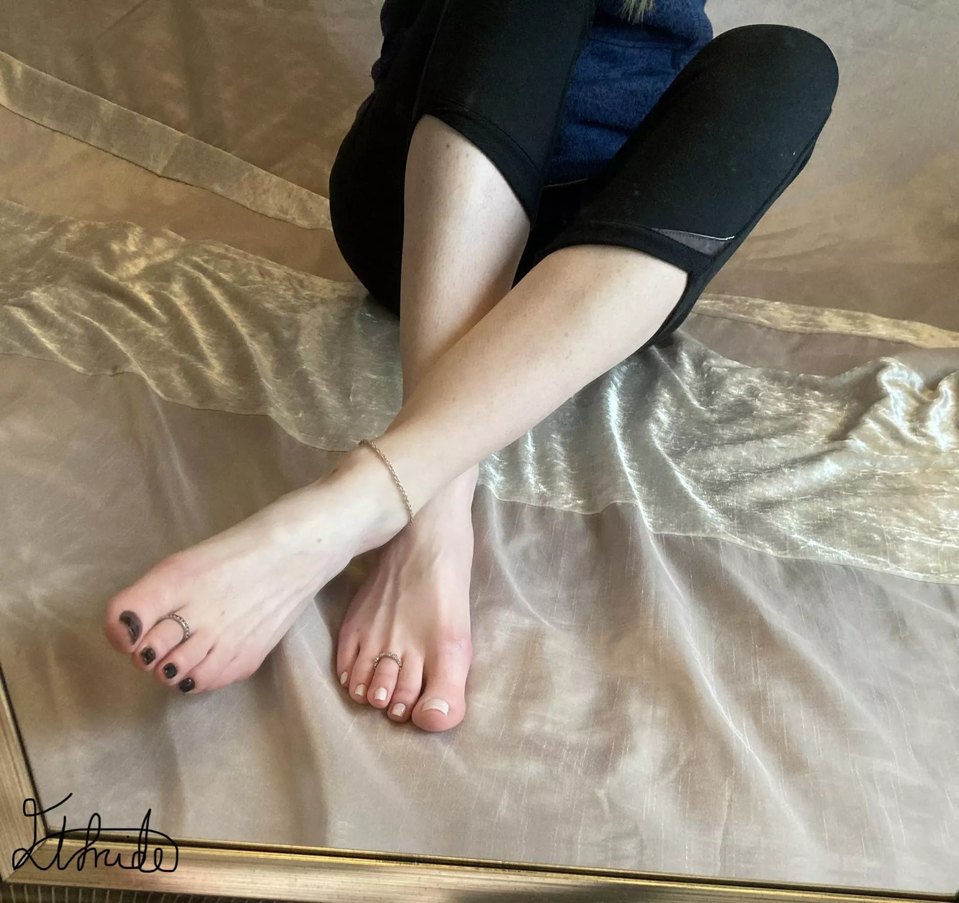 A change of pedi colour