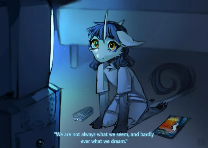 A childhood memory ☁️ (by me)