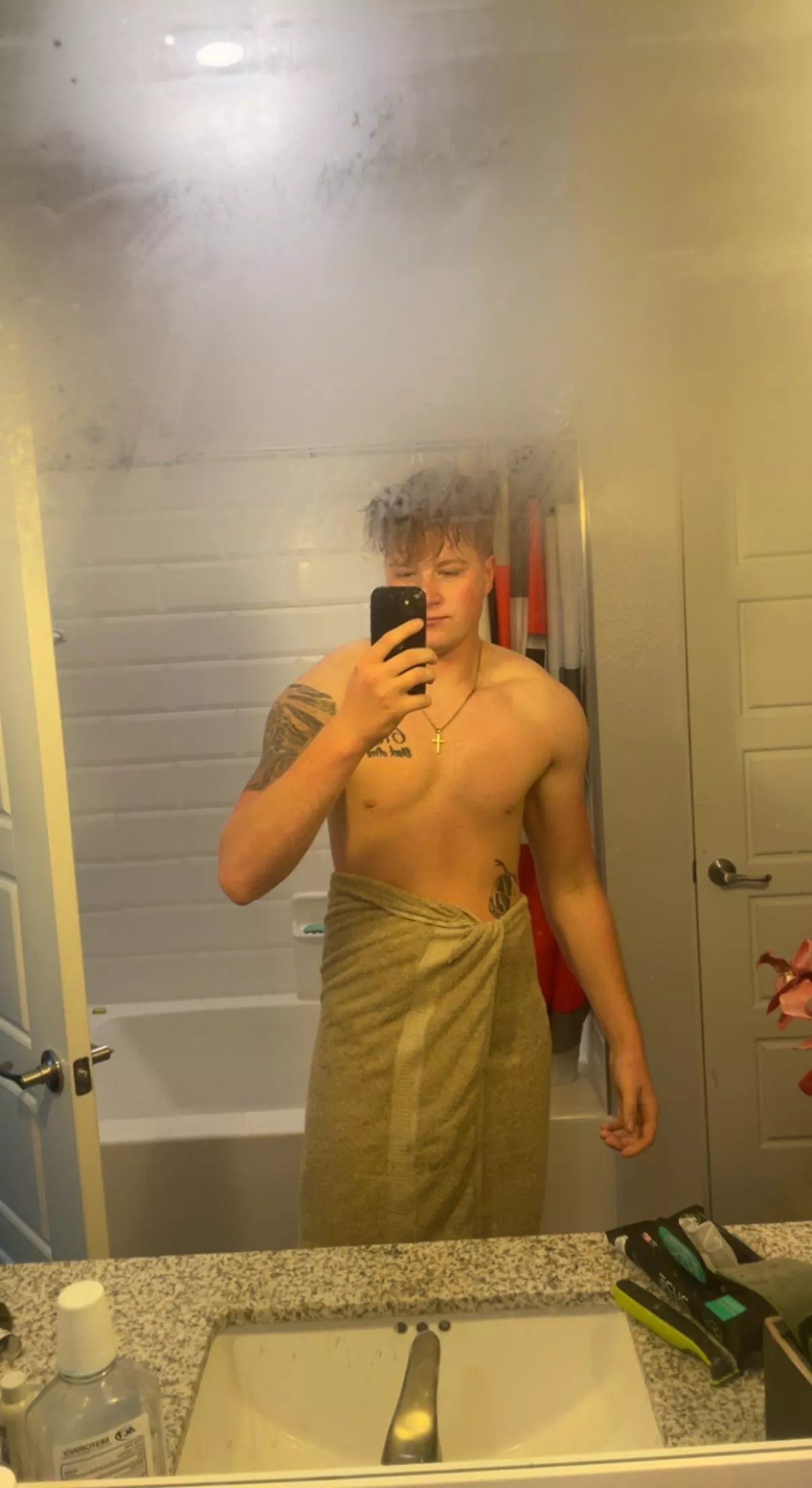 After shower pic? Hell yeah