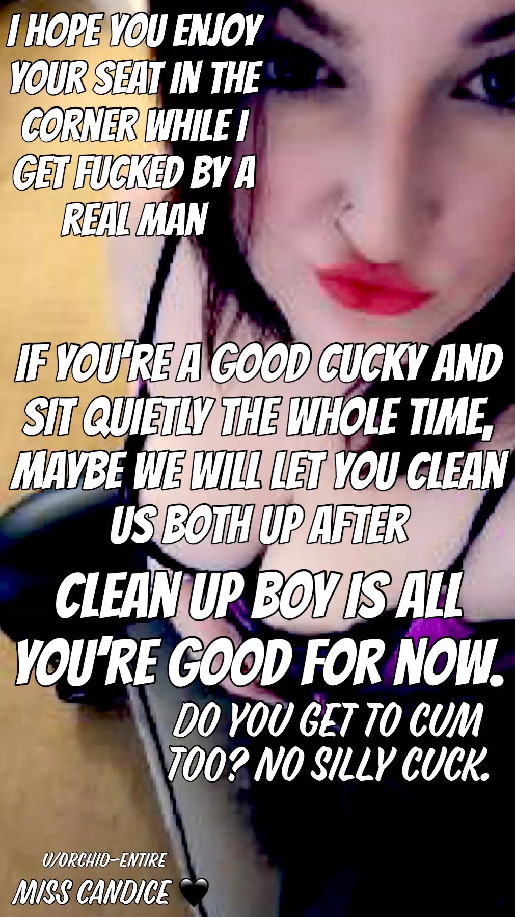 All I want for Valentines Day is a cleanup boi 🖤❤️