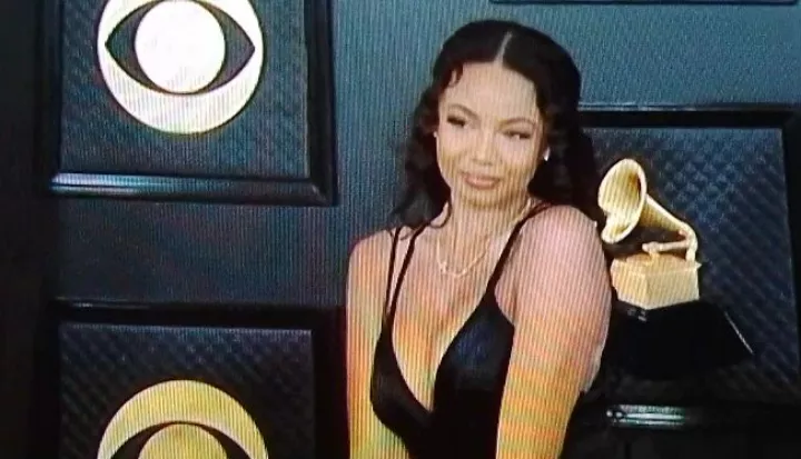 Anyone know her? she was at the Grammys red carpet