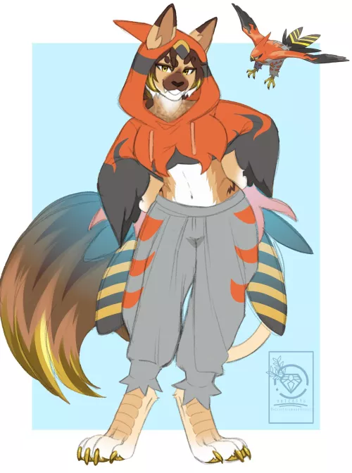 💙Art by me💙 Drew my girl arioenix in an outfit based off the pokemon talonflame x333 a little challenge me and Alexander decided to do :3 Hope yall enjoy!💖💕 🌈 ⭕Do Not Use Without Permission Proper Crediting Do Not Steal Do Not Trace⭕