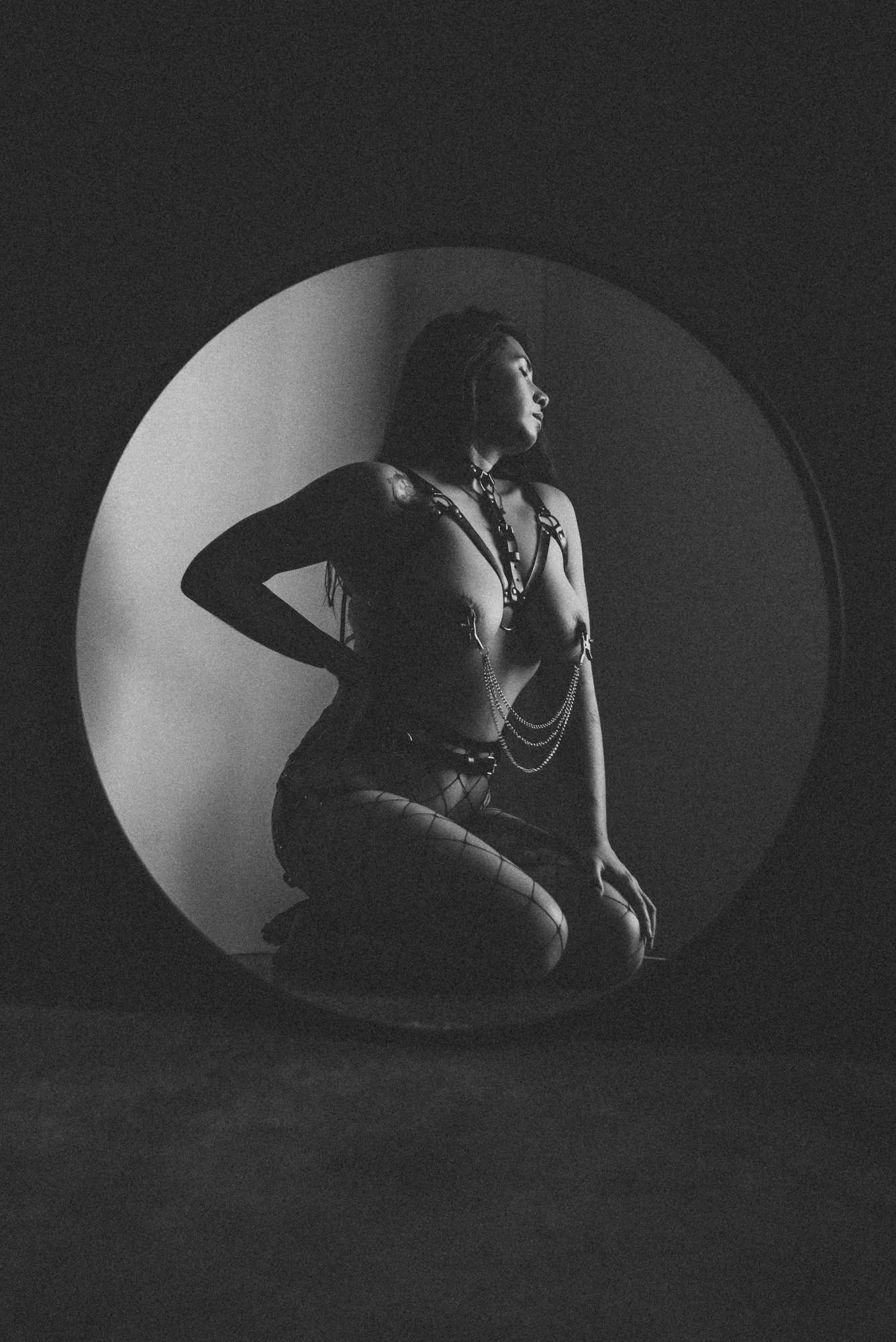 Bondage in black & white