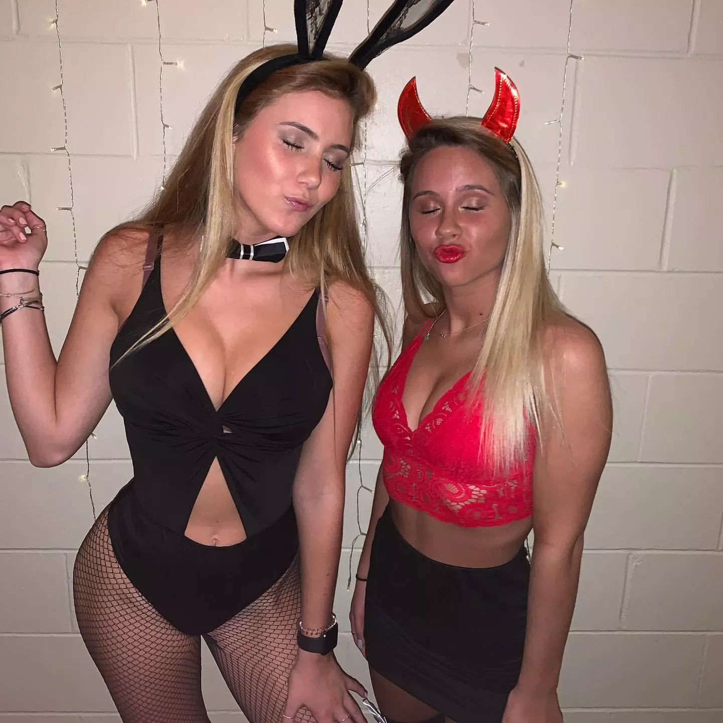 Bunny and devil