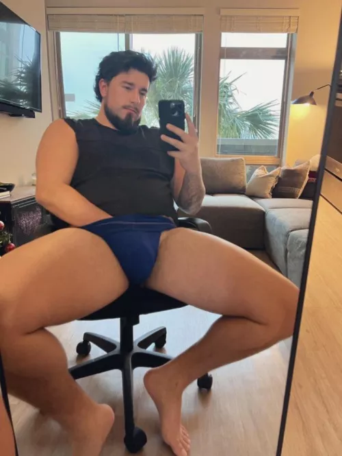 can’t keep my hands off my cock