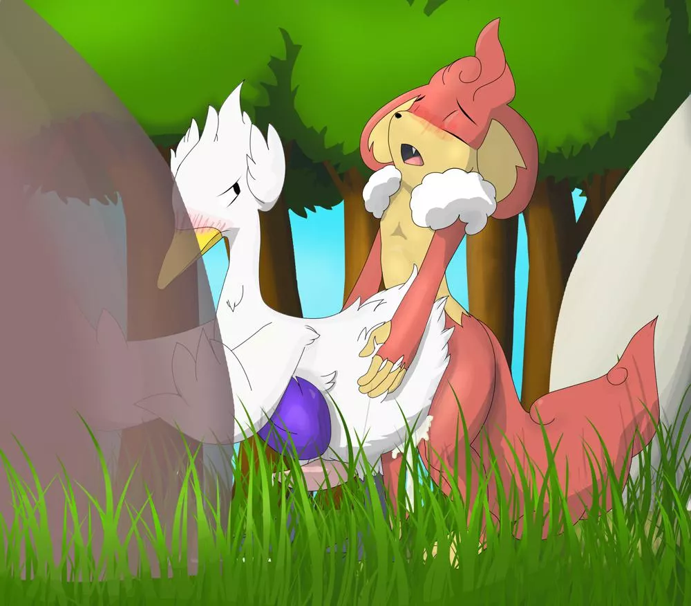 Catch them all challenge #581 - Swanna (redemption3445)