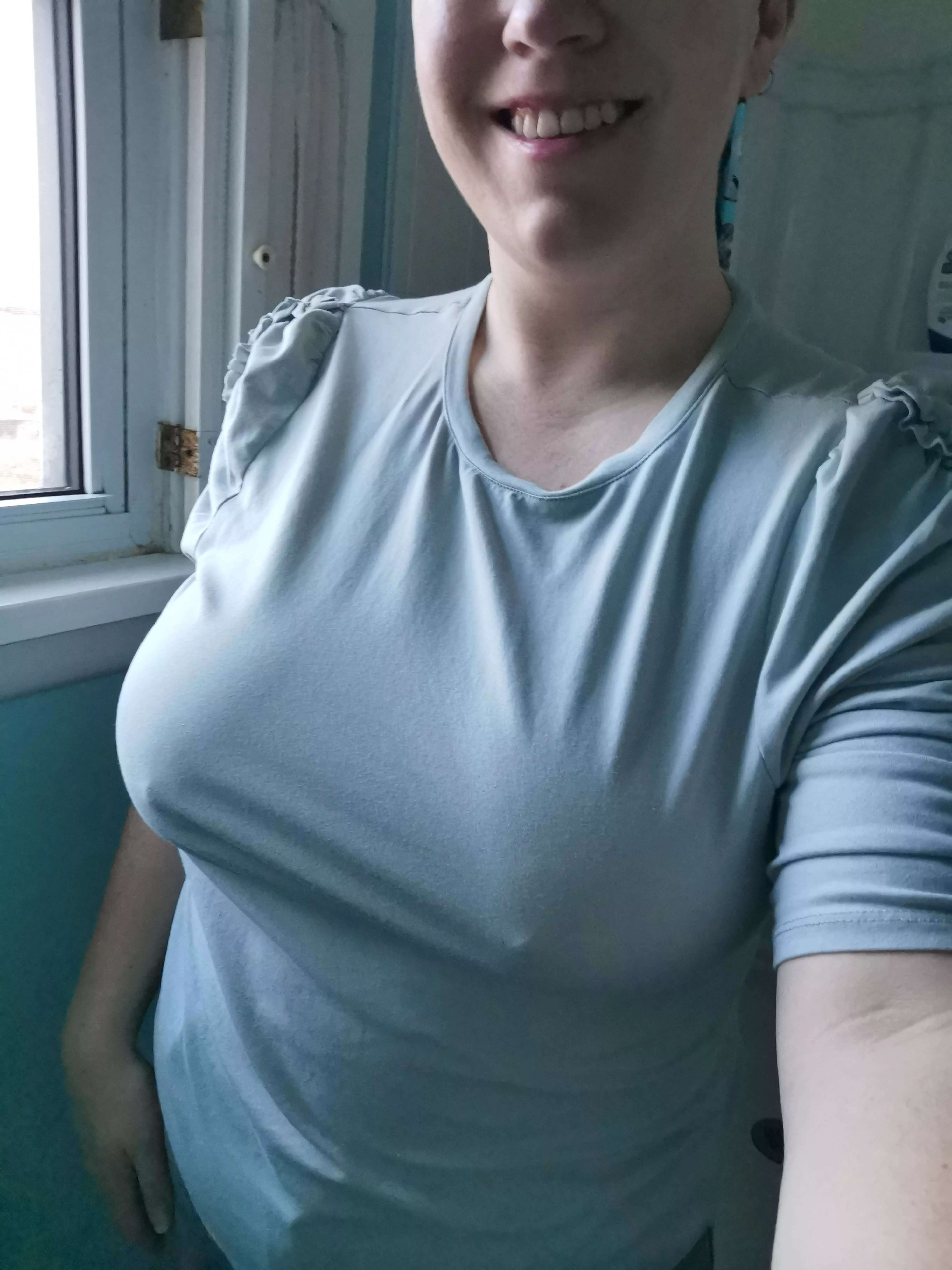 Didn't mean to camouflage with my bathroom wall