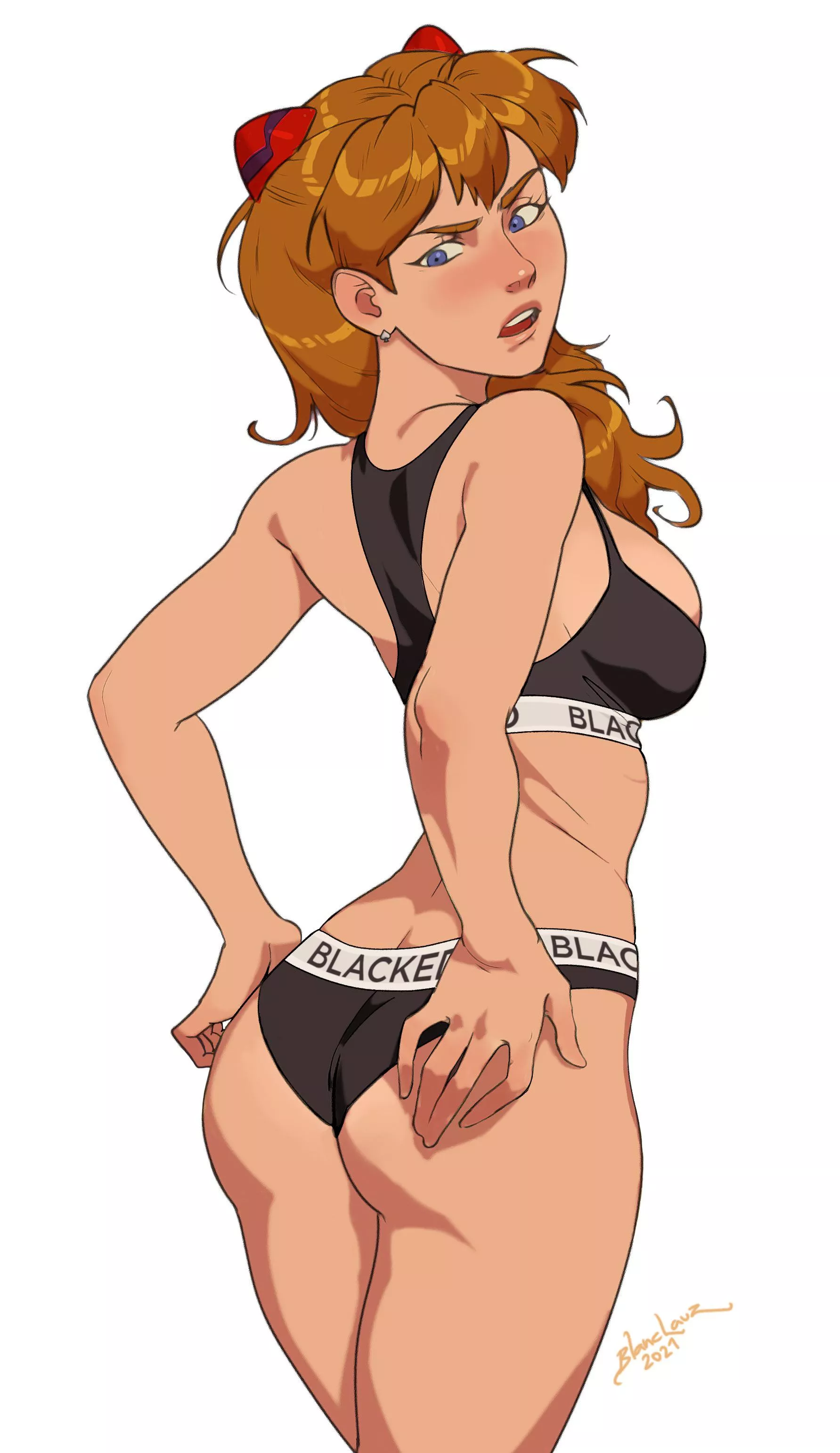 Do you like Asuka’s new outfit? (Blanclauz) [Neon Genesis Evangelion]