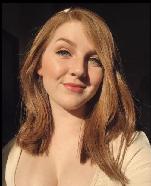 Feelin’ my ginger self today ☺️