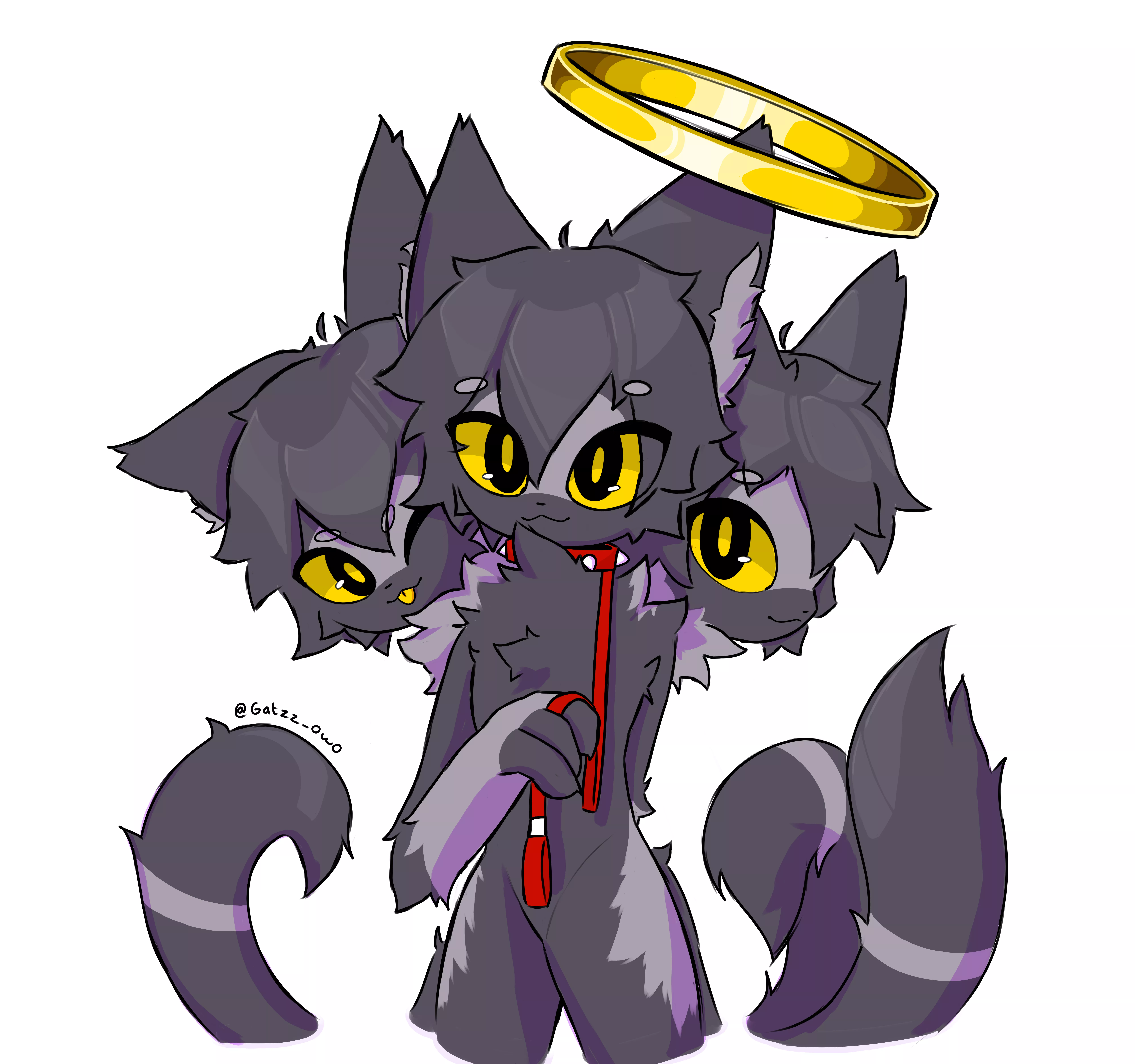Gatzz as cerberus~ (@Gatzz_owo on twitter)