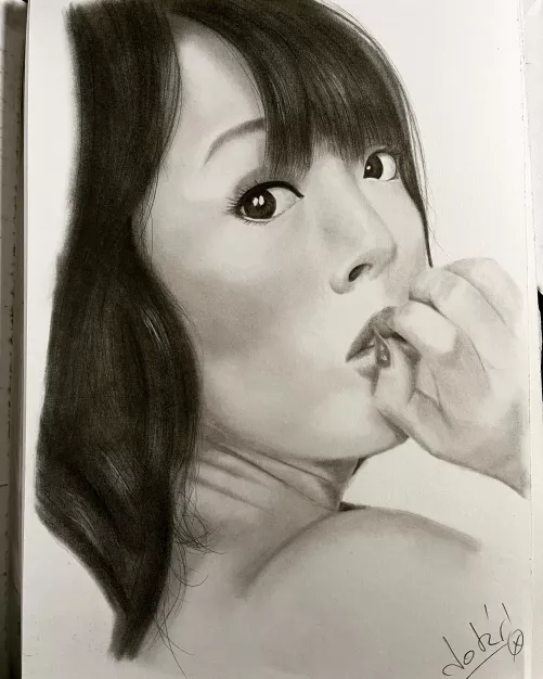 Great Hitomi sketch I found from an unknown artist