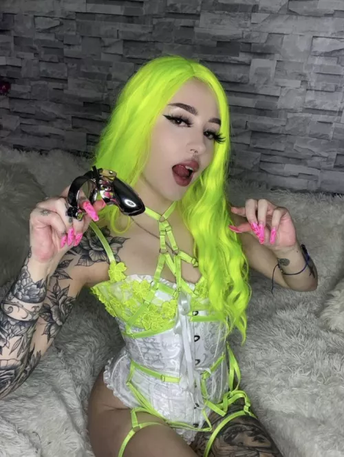 Hello sissies Are you curious in being pegged, locked and humiliated?