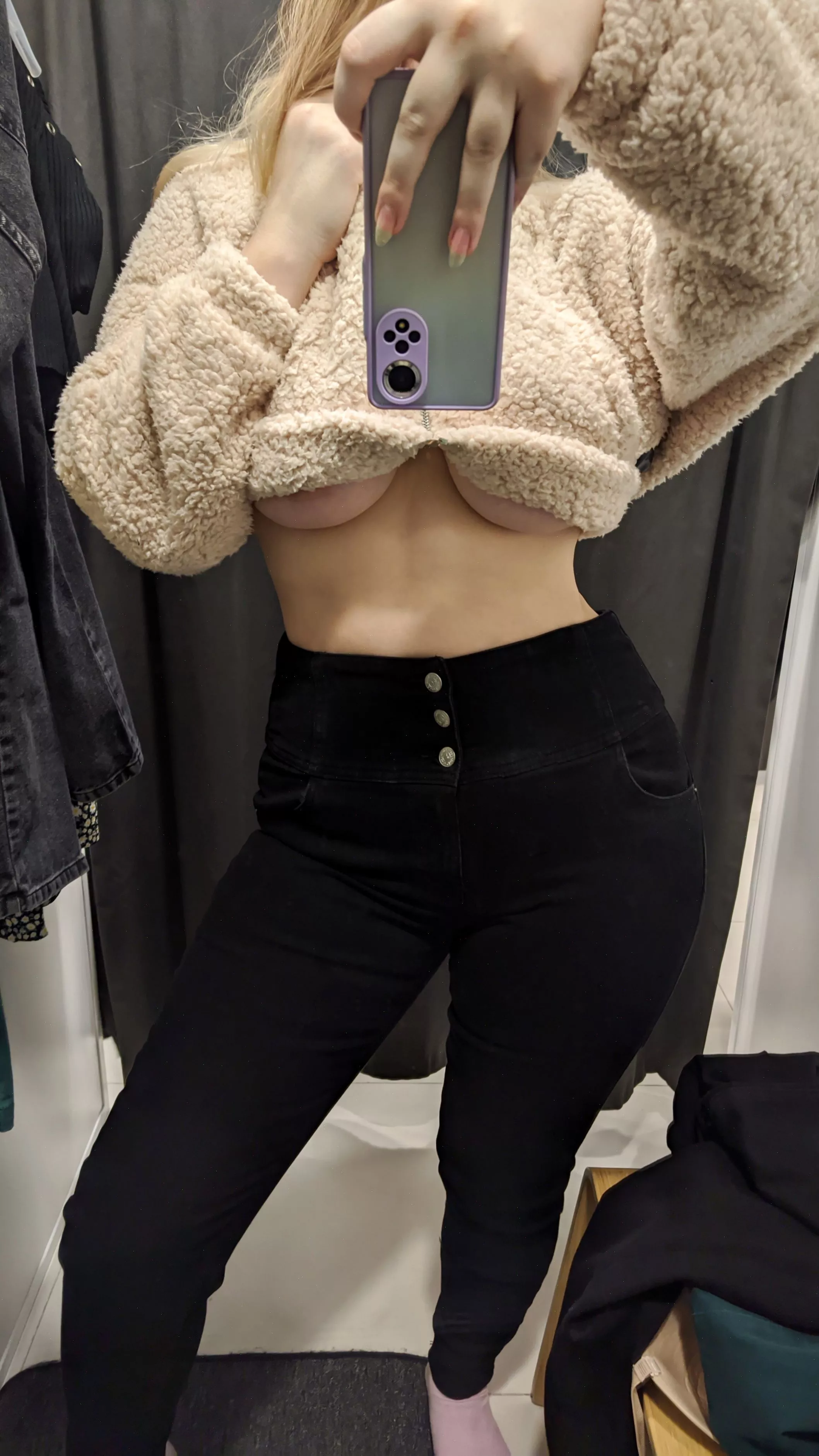 Hot and sweaty after a workout