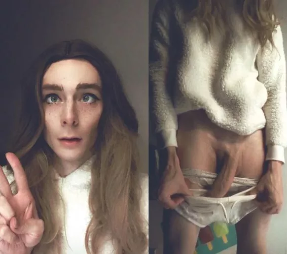 I am very shy to show you this big, fat cock ✨ But i want it so much 🥵