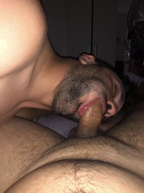 I choke on my husband's dick