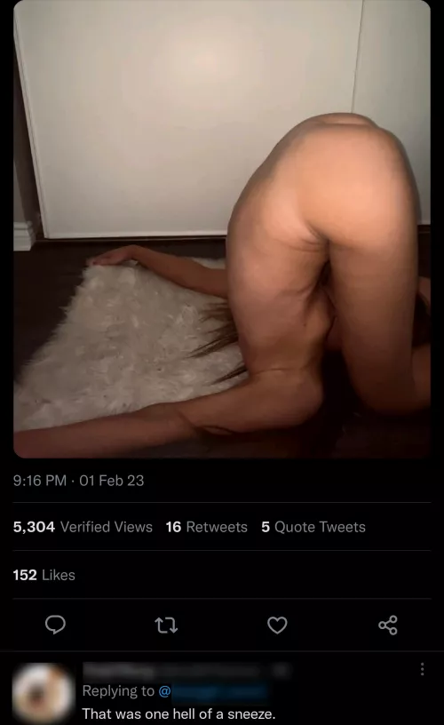 I didn't know women got in this position.