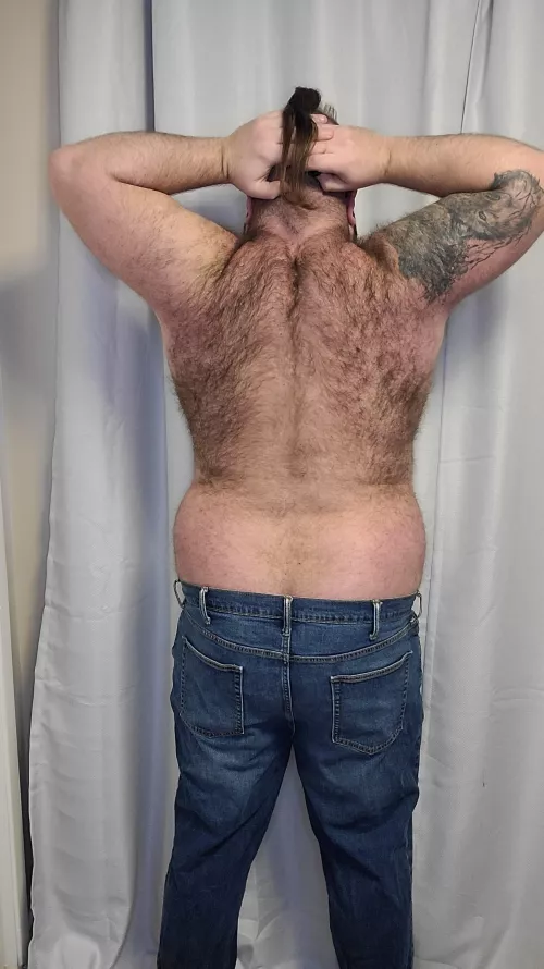 I got the fur in the back too!