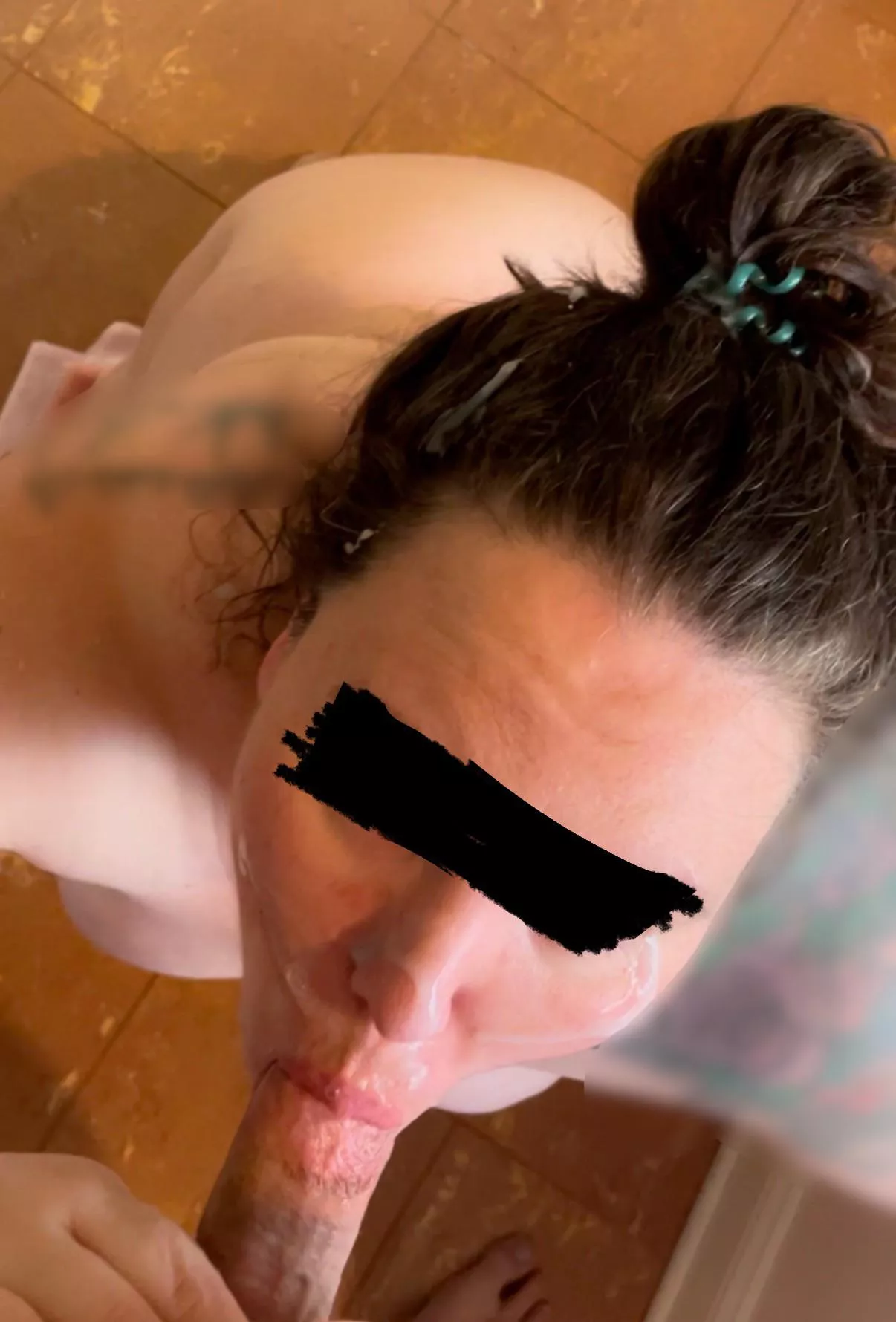 I love being covered in cum