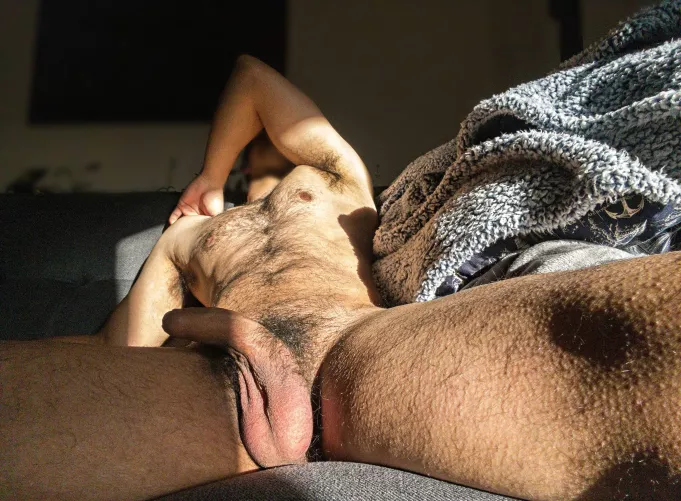 I was a sleepy otter this morning 😴