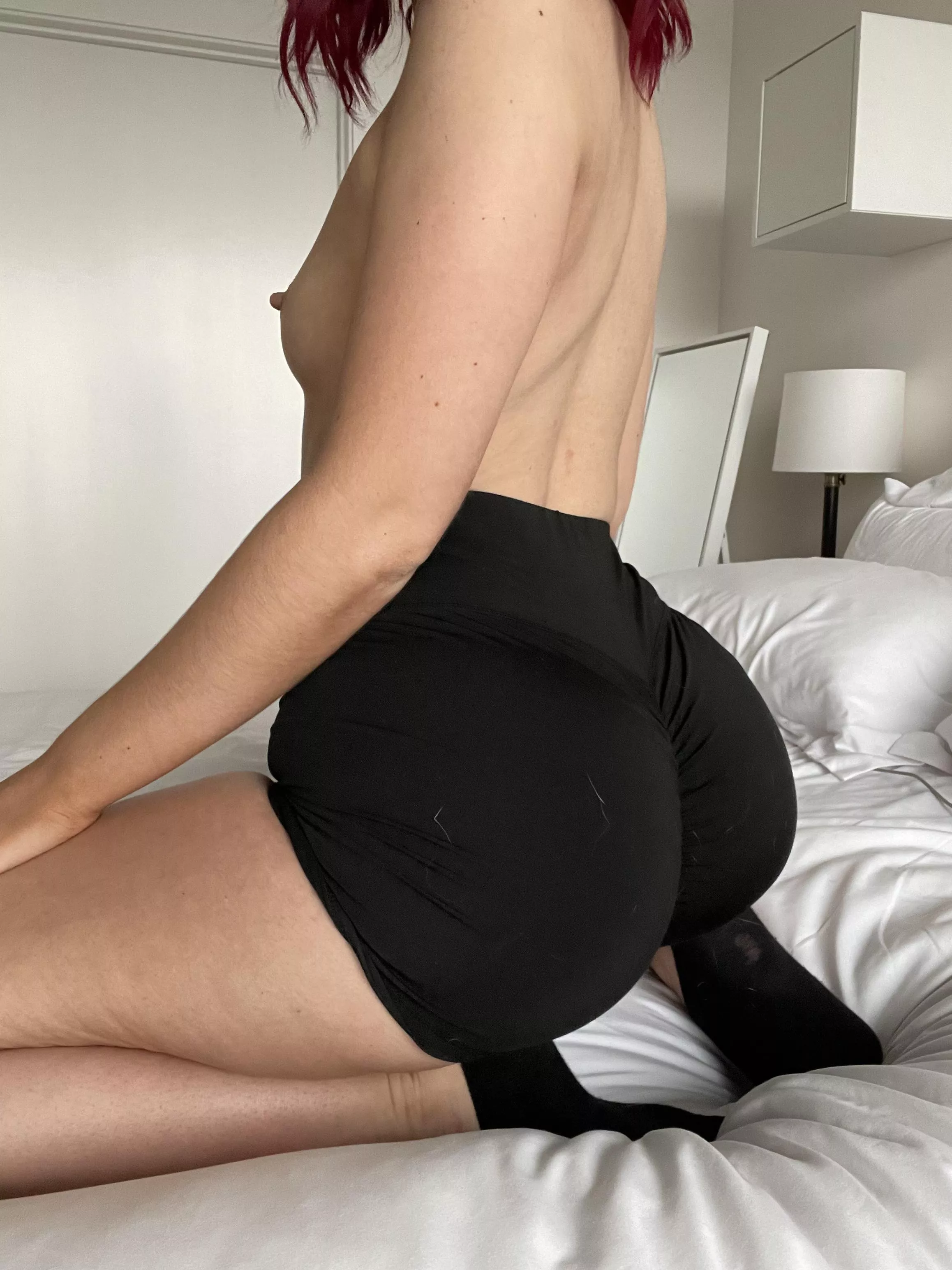 if only I knew someone who could rip a hole in these shorts and take control