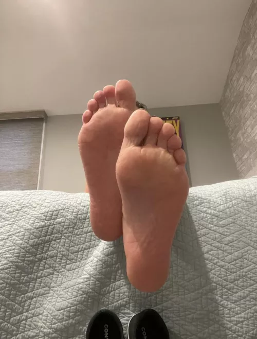 If you’re a good boy, I’ll shove one in your mouth and the other on your hard cock 😉