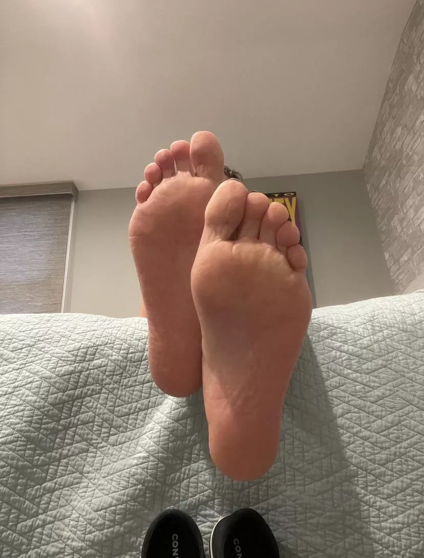 If you’re a good boy, I’ll shove one in your mouth and the other on your hard cock 😉