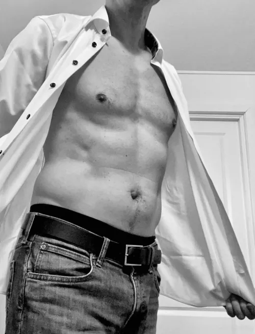 Is white shirt to mild. (M)