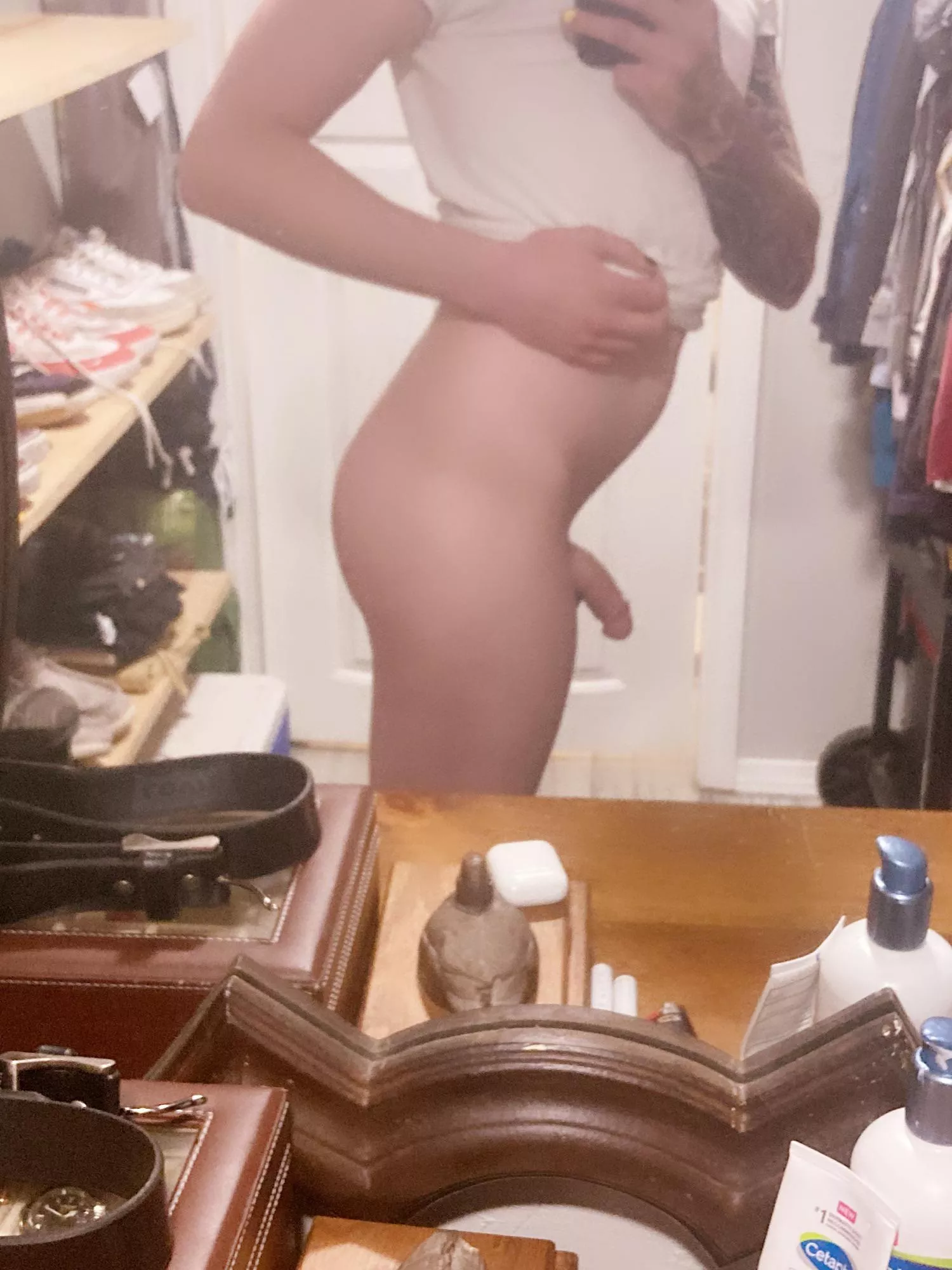 It’s been a t-shirt and socks kind of day