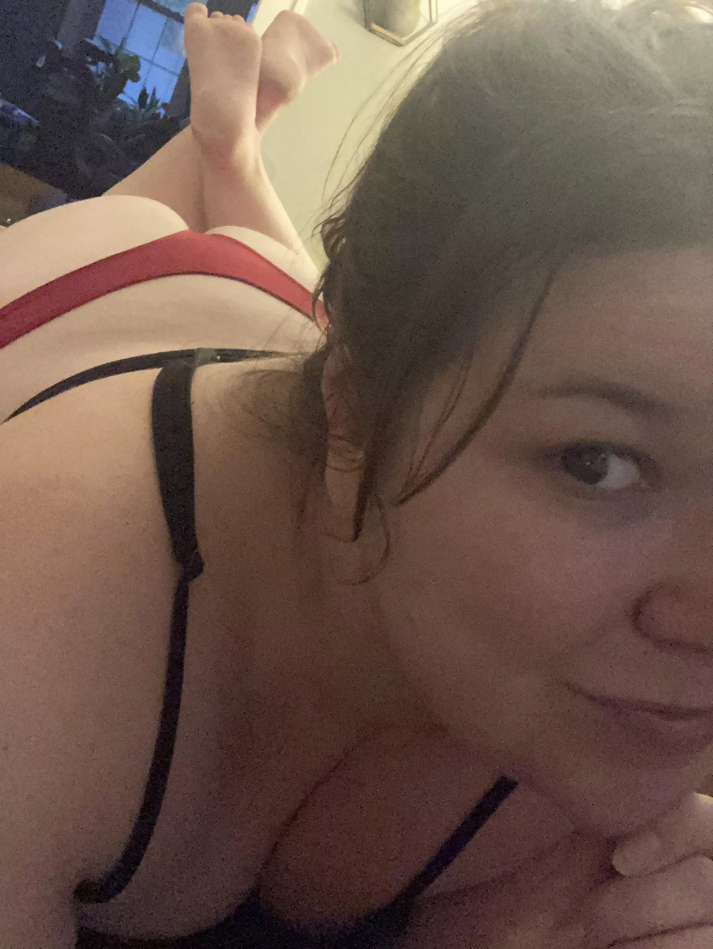 It’s giving…early 2000s MySpace pics