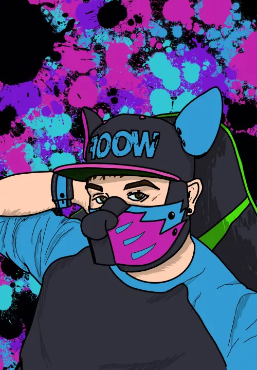 Just finished my new pic for my socials. 💖