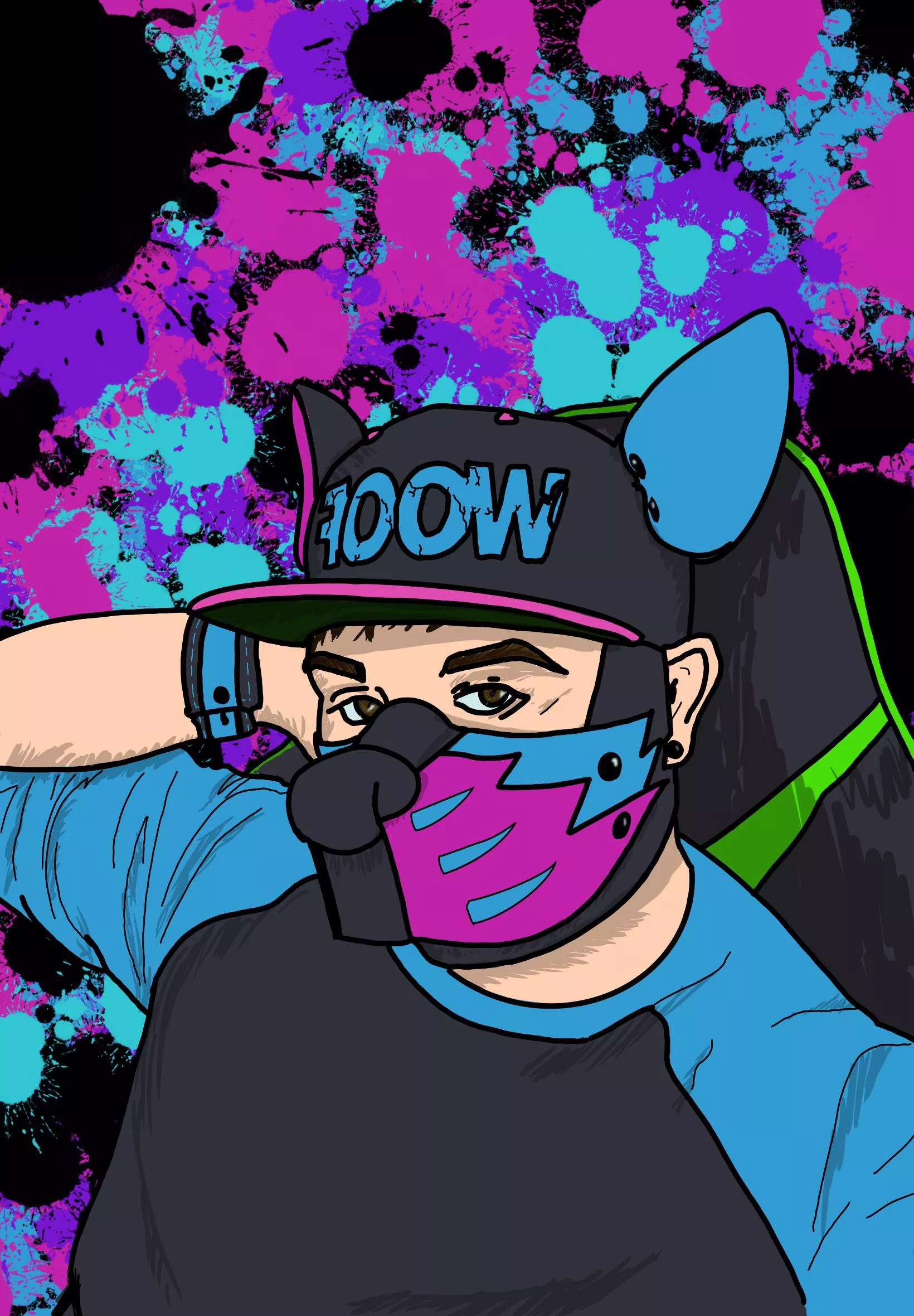 Just finished my new pic for my socials. 💖