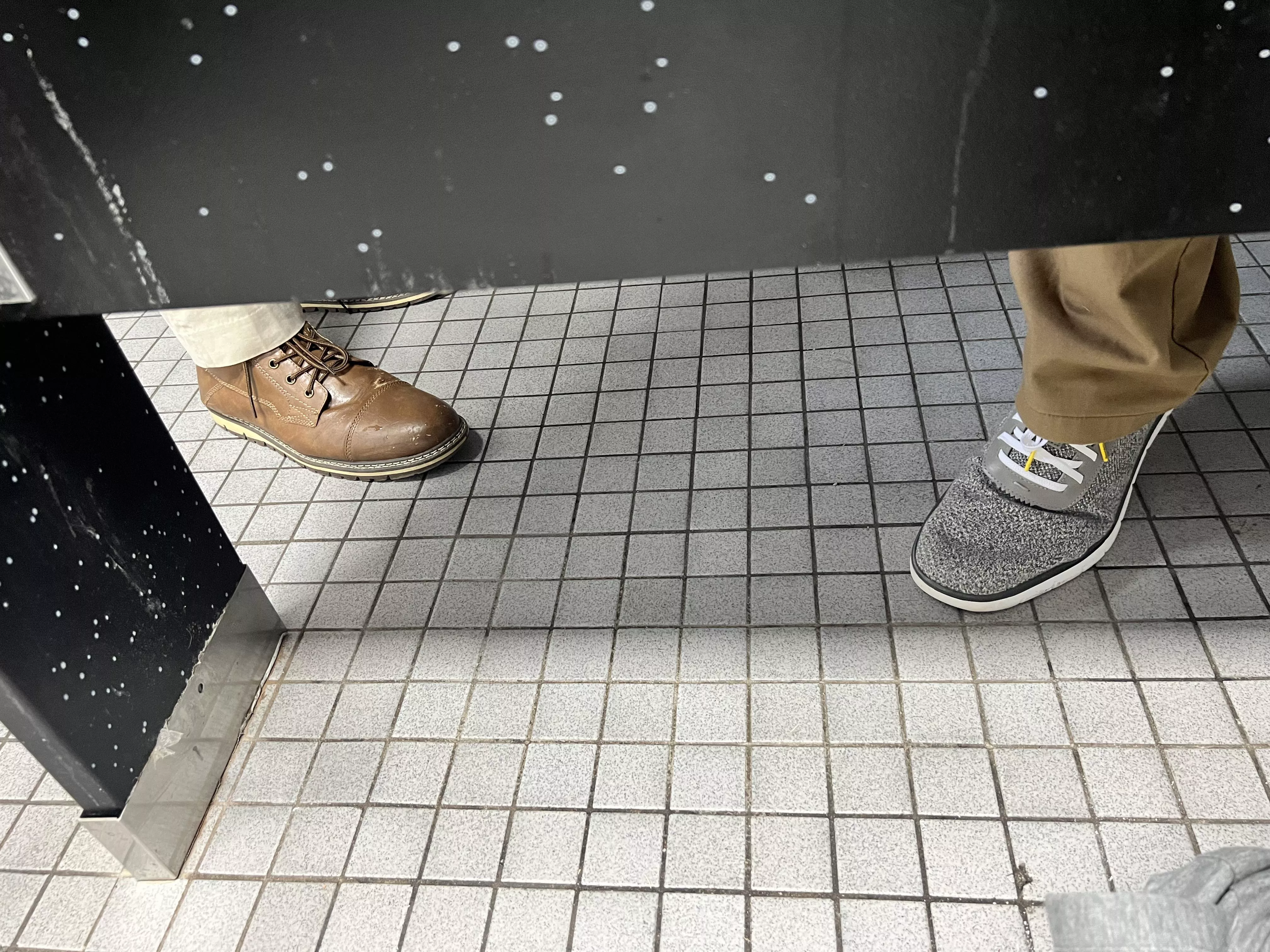 Just two guys getting it with no discretion