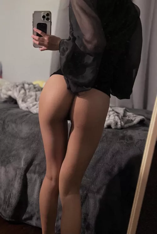 Just wanted you to see my cute butt