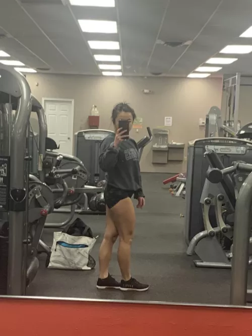 Let me wrap my legs around you and see how hard I can squeeze 😈